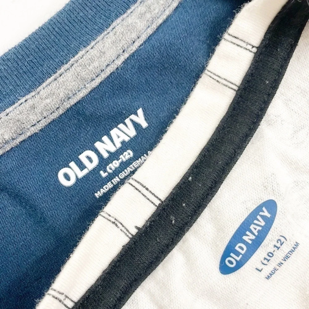 Old Navy boys short sleeve graphic print t-shirts
